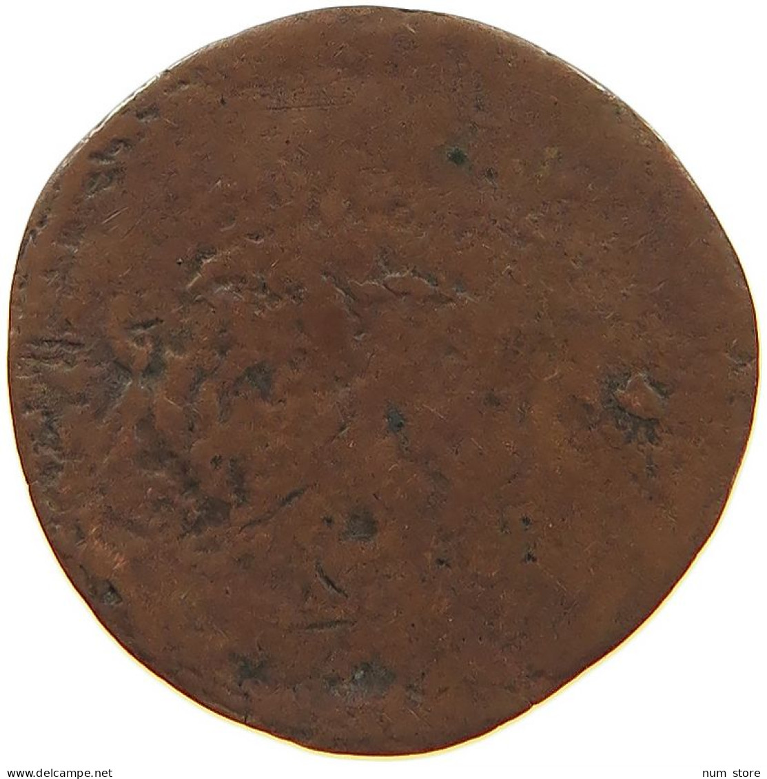 SWITZERLAND 2 PFENNIG CHUR Joseph Benedikt Von Rost 1728-1754. #t032 0607 - Évêché De Coire