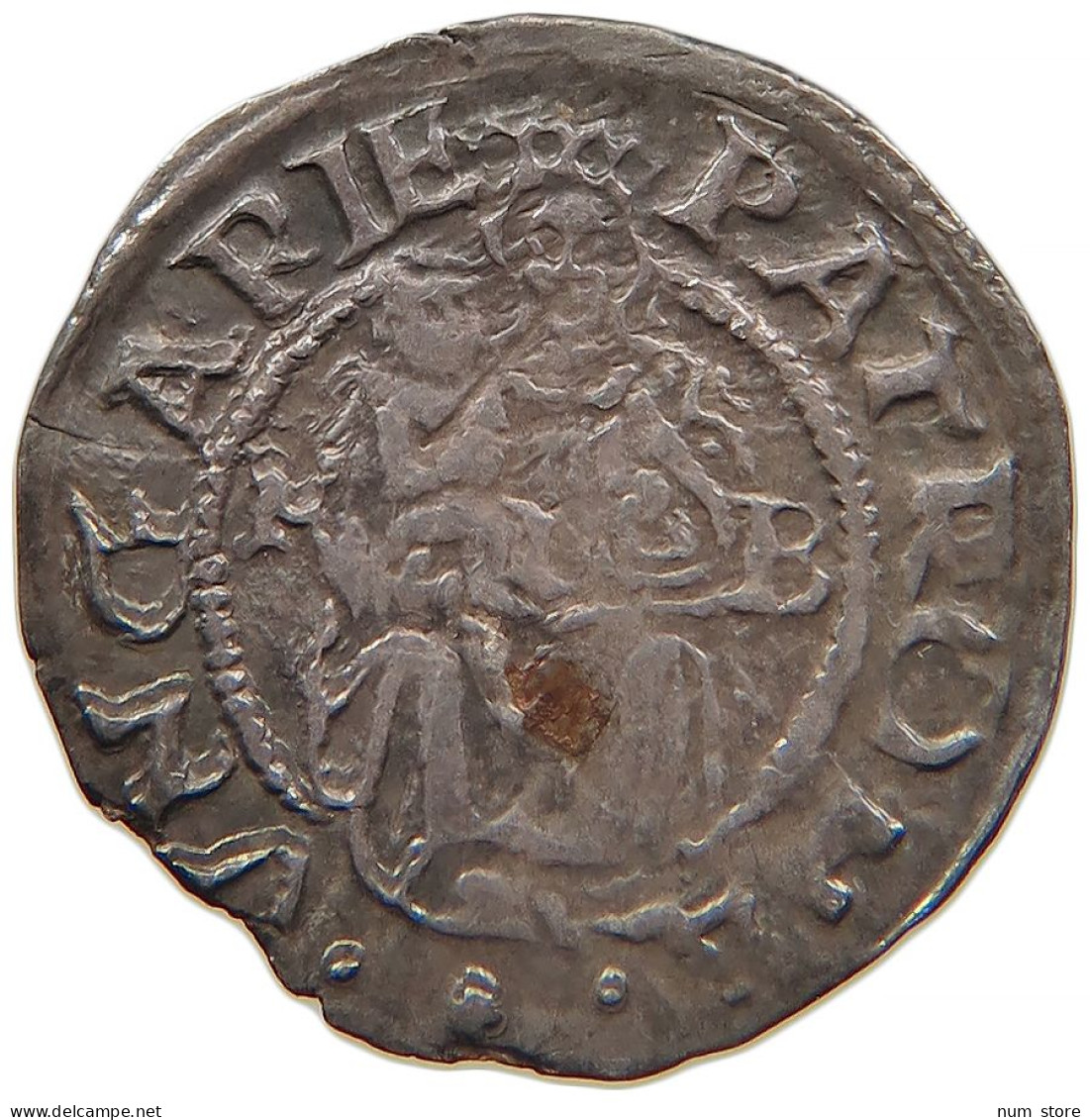 RDR HUNGARY DENAR 1558 DATE ERROR KB Ferdinand I. 1526-1564 #t032 0311 - Ungheria