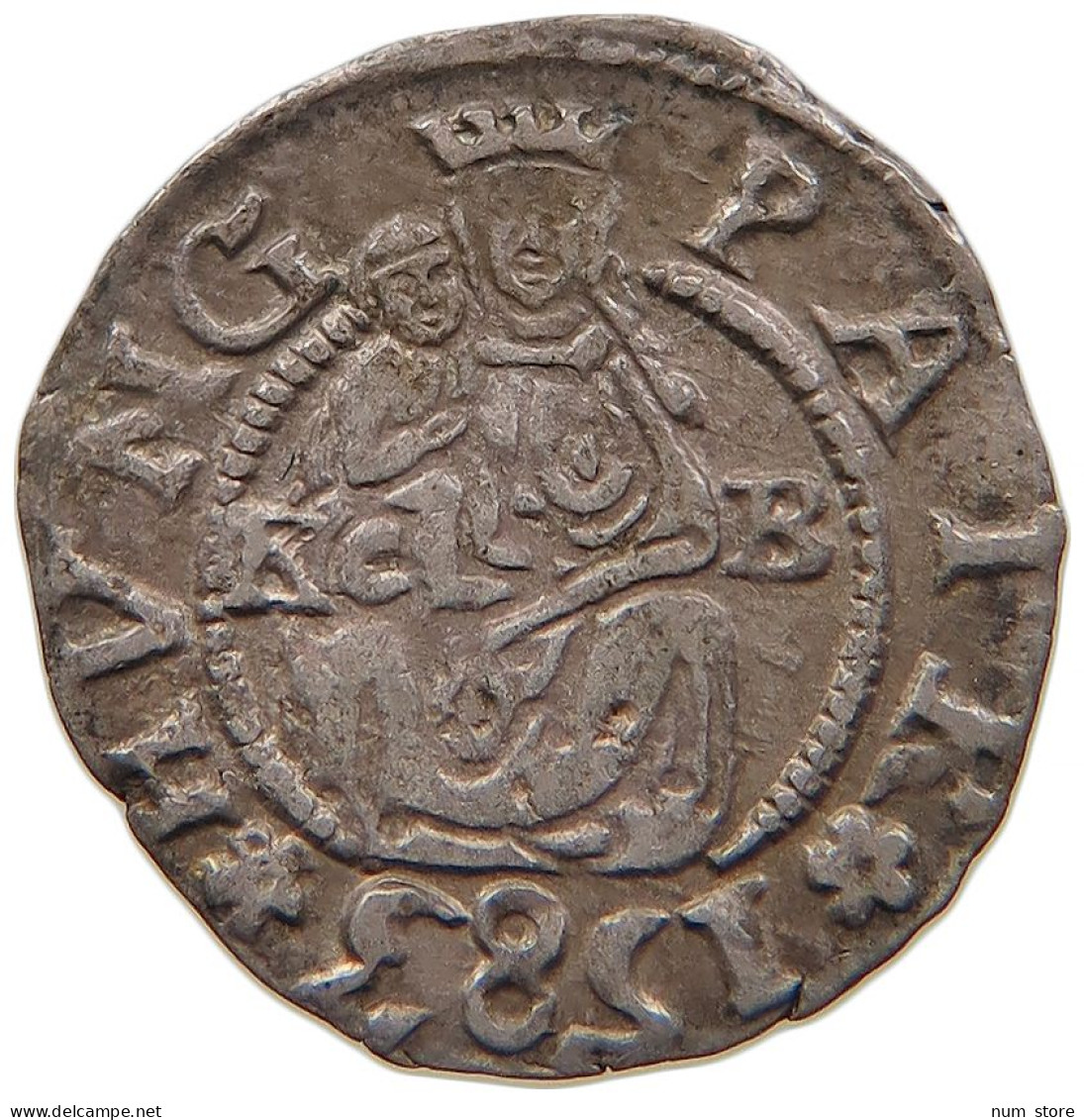 RDR HUNGARY DENAR 1583 KB Rudolf II. 1576-1612. #t032 0309 - Hongrie