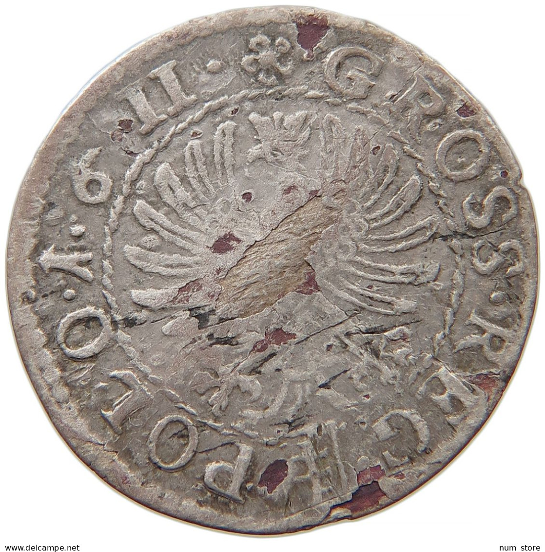 POLAND GROSCHEN 1611 Sigismund III. 1587 - 1632 #t033 0103 - Poland