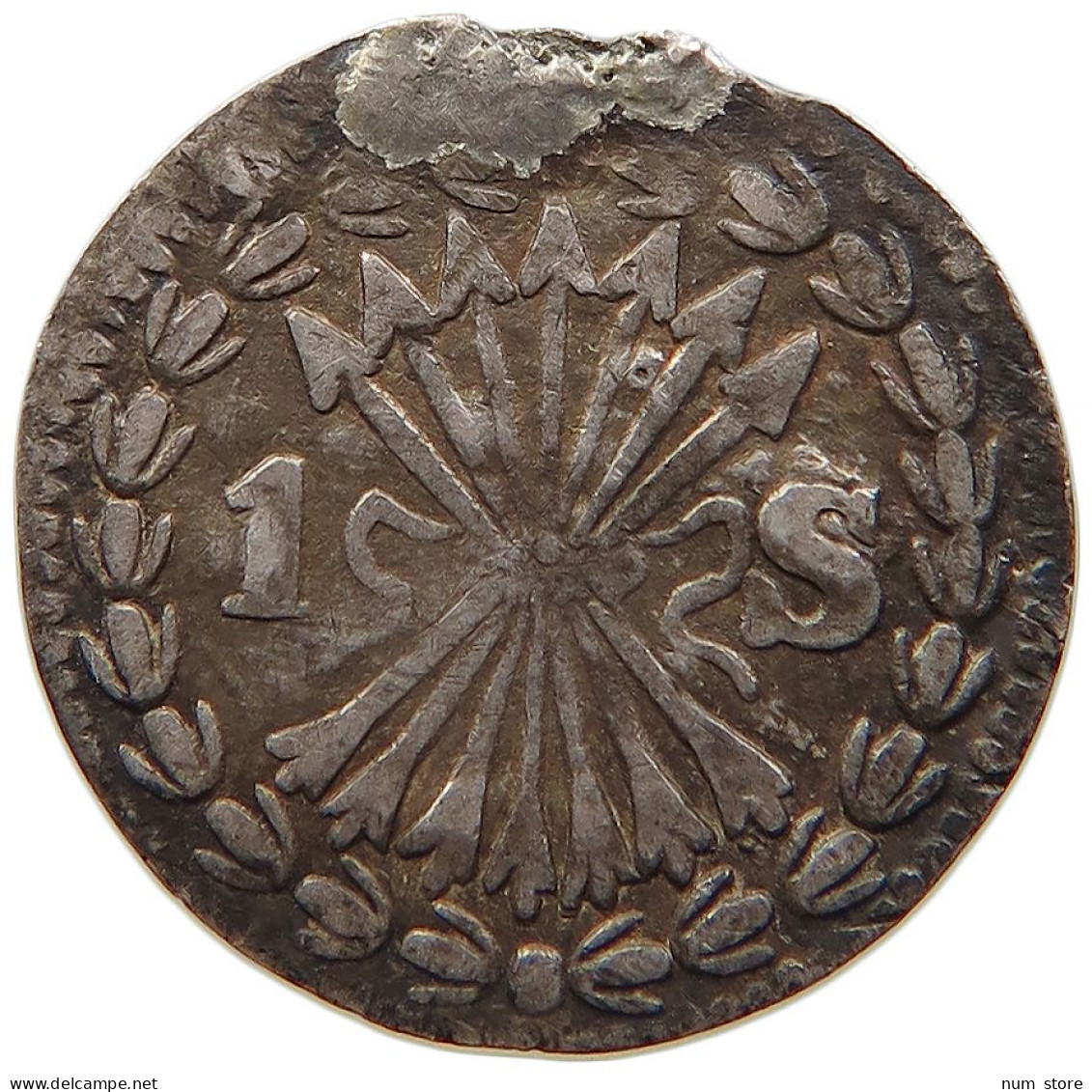 NETHERLANDS STUIVER 1739 WEST FRIESLAND #t032 0485 - …-1795 : Periodo Antico