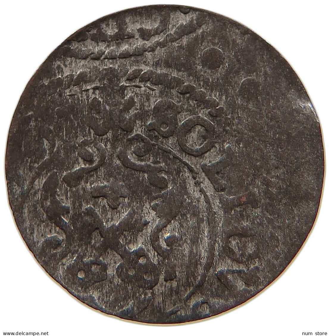 LIVONIA SCHILLING SOLIDUS Christina (1632-1654) #t032 0349 - Litauen