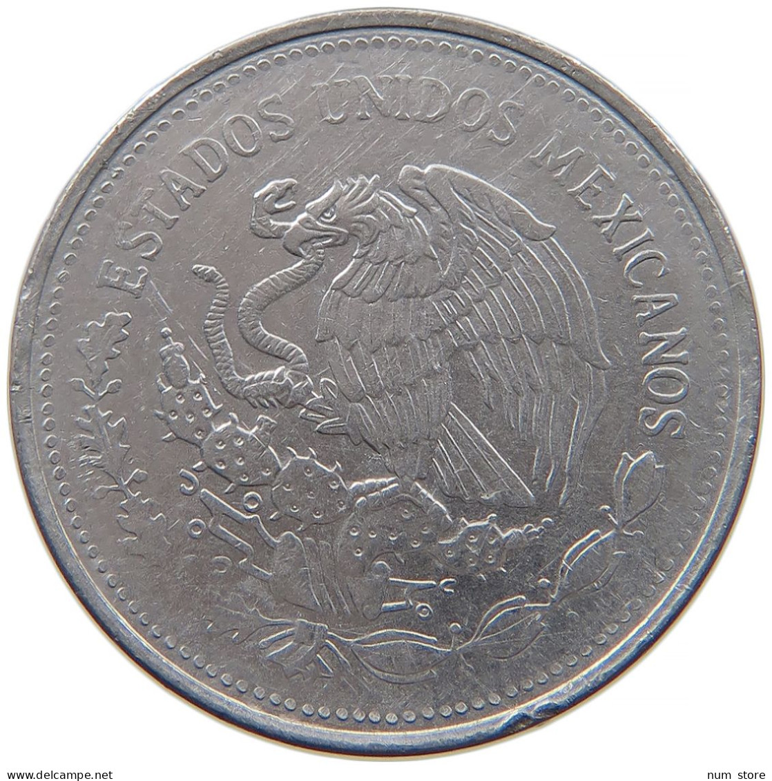 MEXICO MINTING ERROR ONE SIDED PLANCHET 25MM 5.6G #t032 0469 - Mexico