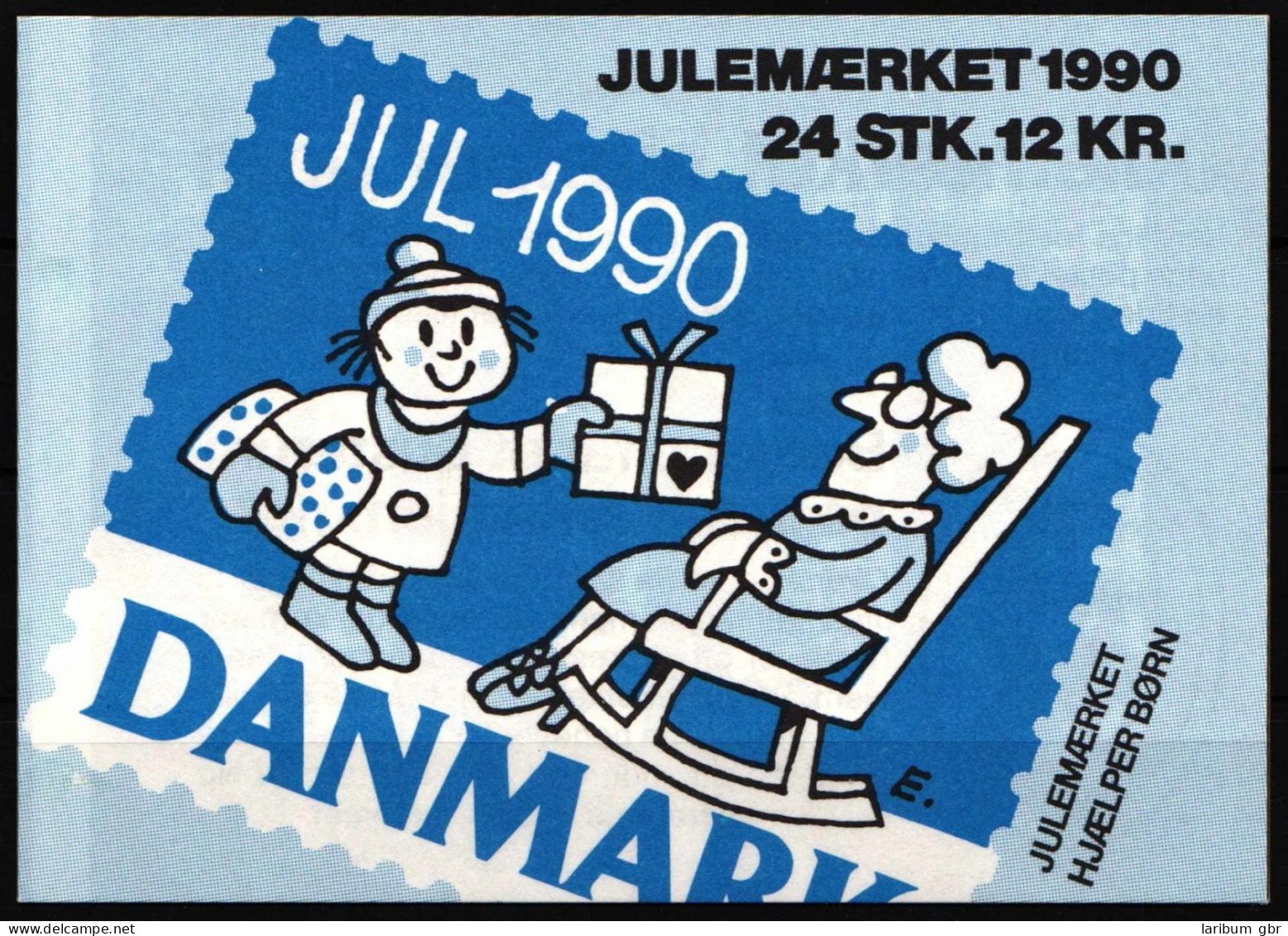 Dänemark Aus Jahrgang 1990 Postfrisch Grußmarken / Weihnachten #HP935 - Sonstige & Ohne Zuordnung