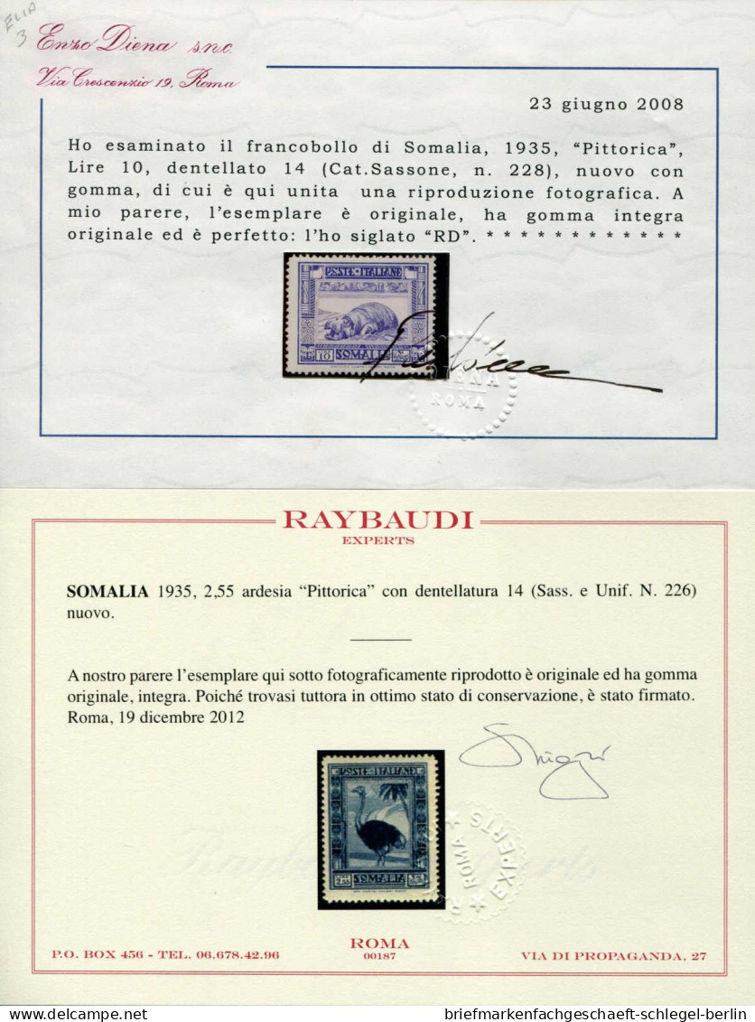 Italienisch Somaliland, 1932, 171-86, 188 C, Postfrisch - Otros & Sin Clasificación