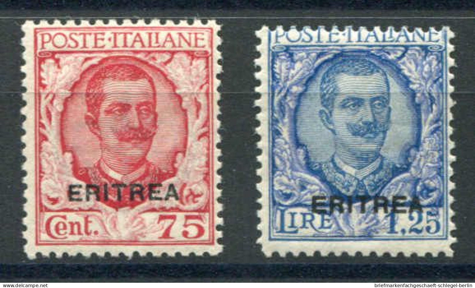 Italienisch Eritrea, 1926, 115-17, Postfrisch - Otros & Sin Clasificación