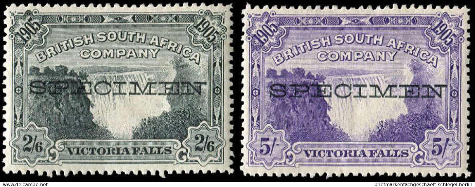 Britische Südafrika Gesellschaft, 1905, 76-81 Spec., Ungebraucht - Africa (Other)