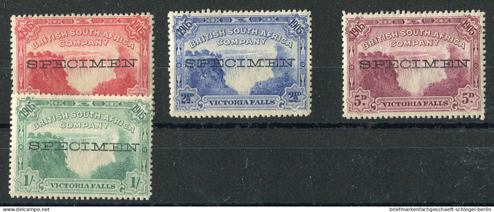 Britische Südafrika Gesellschaft, 1905, 76-81 Spec., Ungebraucht - Africa (Other)