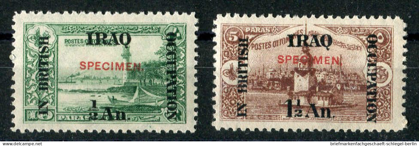 Irak, 1921, SG 16-18 Spec., Ungebraucht - Irak