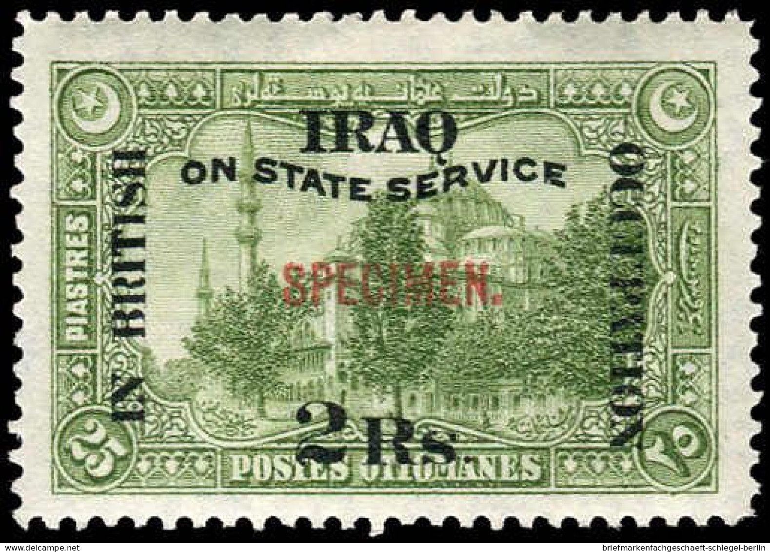 Irak, 1921, SG O 33-40 Spec., Ungebraucht - Iraq