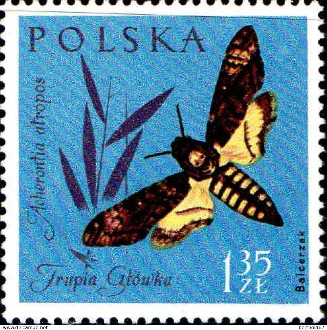 Pologne Poste N** Yv:1140-1150 Protection des insectes utiles