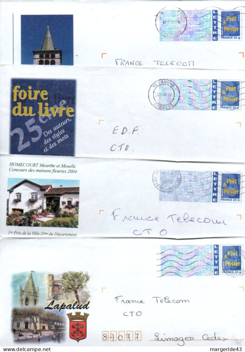LOT DE 117 Prets A Poster REPIQUES - Lots & Kiloware (mixtures) - Max. 999 Stamps