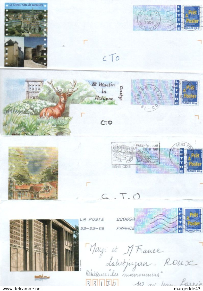 LOT DE 115 Prets A Poster REPIQUES - Lots & Kiloware (mixtures) - Max. 999 Stamps