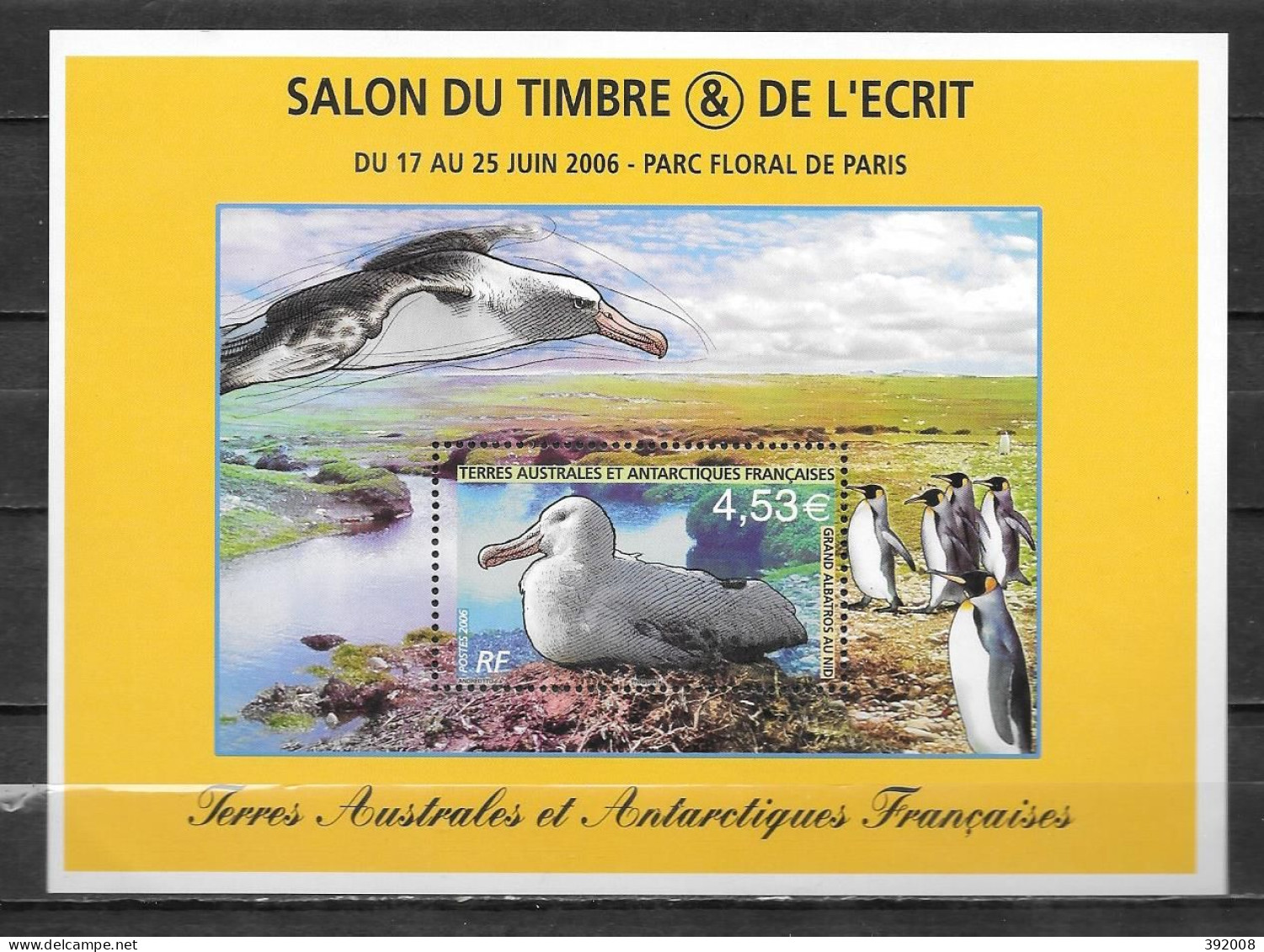 BF - 2006 - 15**MNH - Salon Du Timbre Et De L'écrit,Grand Albatros - Ongebruikt