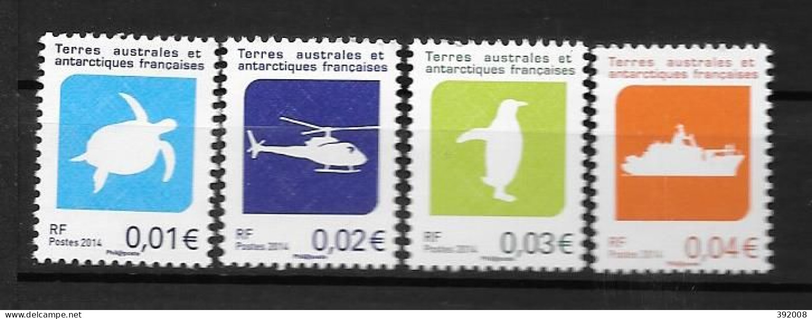 2014 - 705 à 708**MNH - Série Courante - Ungebraucht