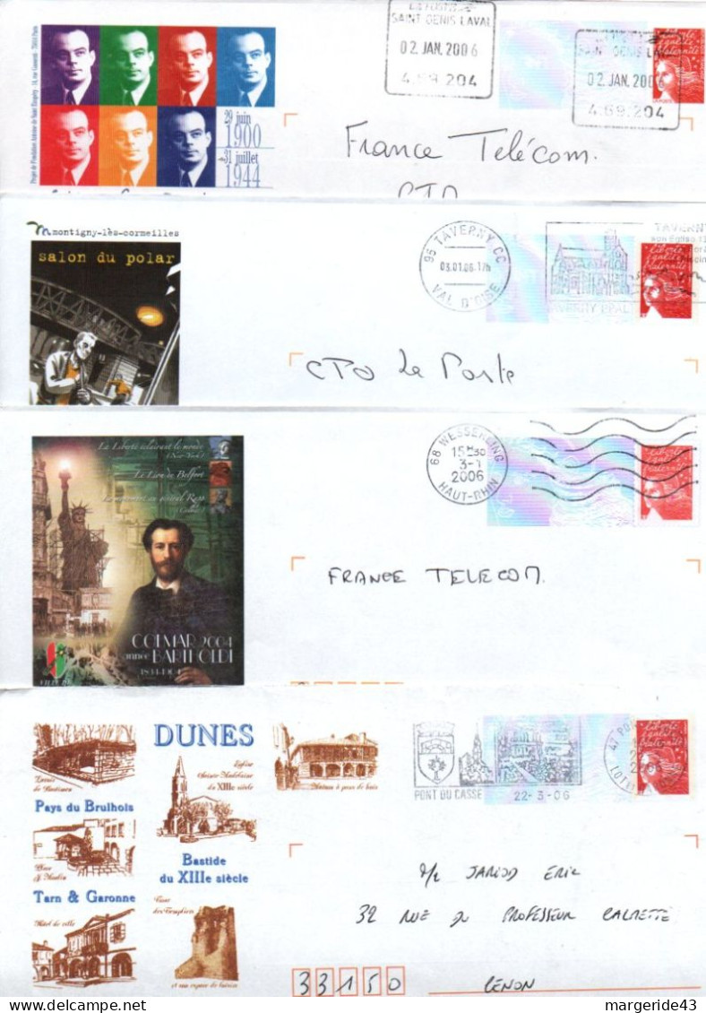 LOT DE 122 Prets A Poster REPIQUES - Lots & Kiloware (mixtures) - Max. 999 Stamps