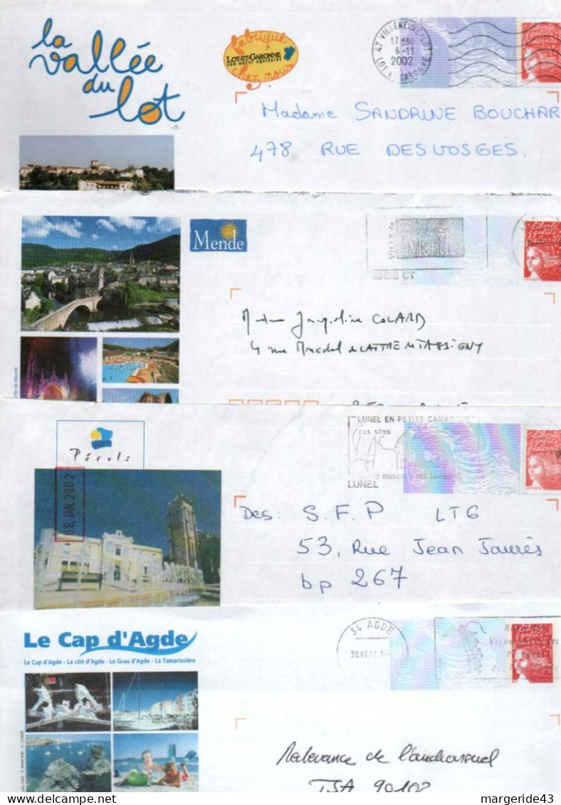 LOT DE 122 Prets A Poster REPIQUES - Lots & Kiloware (mixtures) - Max. 999 Stamps