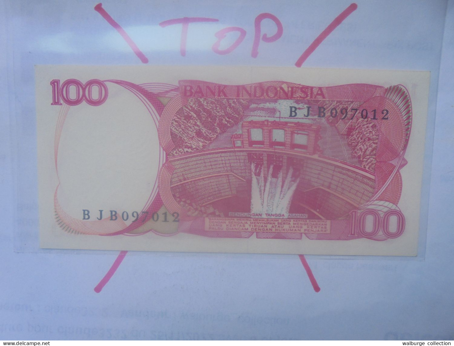 INDONESIE 100 Rupiah ND 1984 Neuf (B.33) - Indonesia