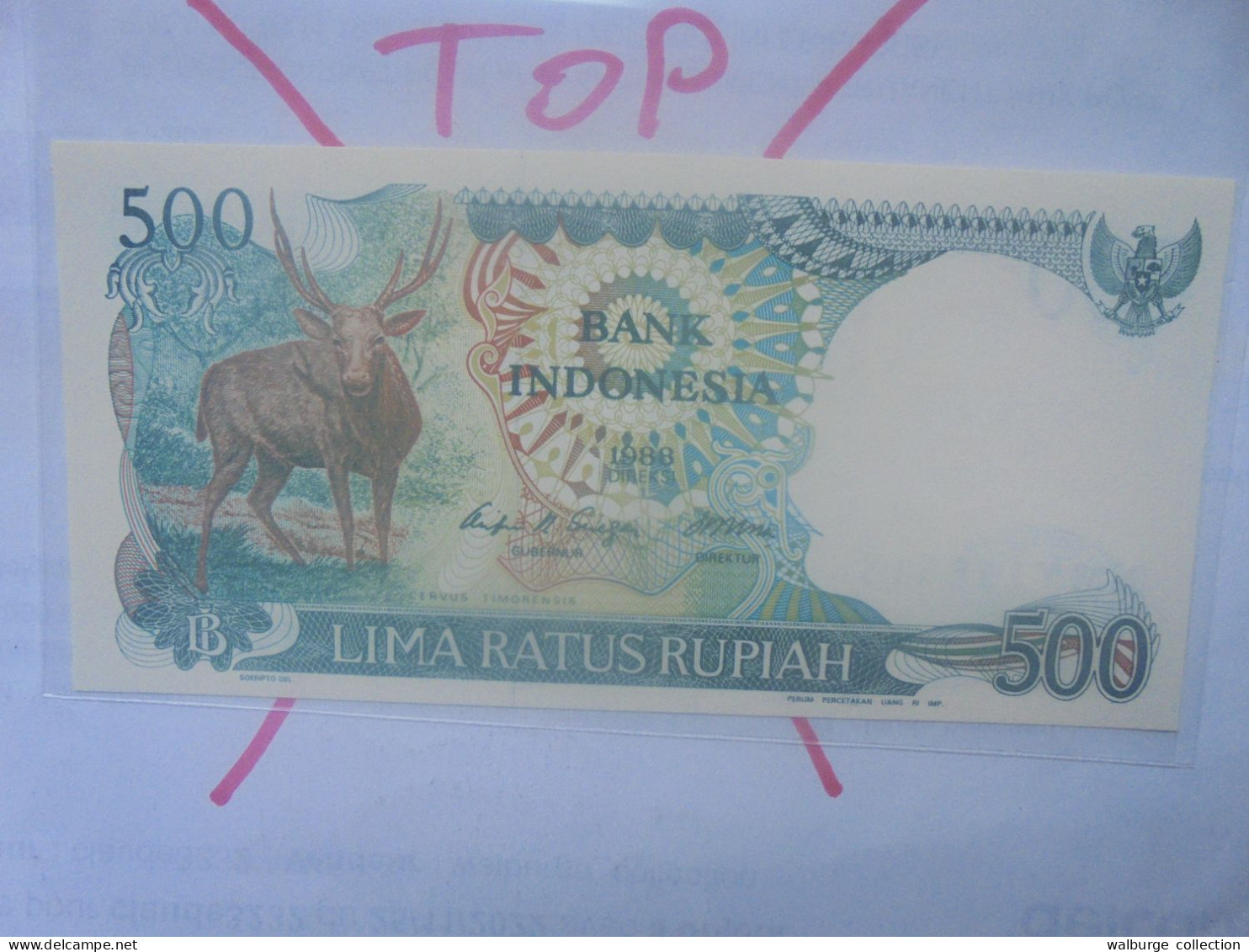 INDONESIE 500 Rupiah ND 1988 Neuf (B.33) - Indonésie