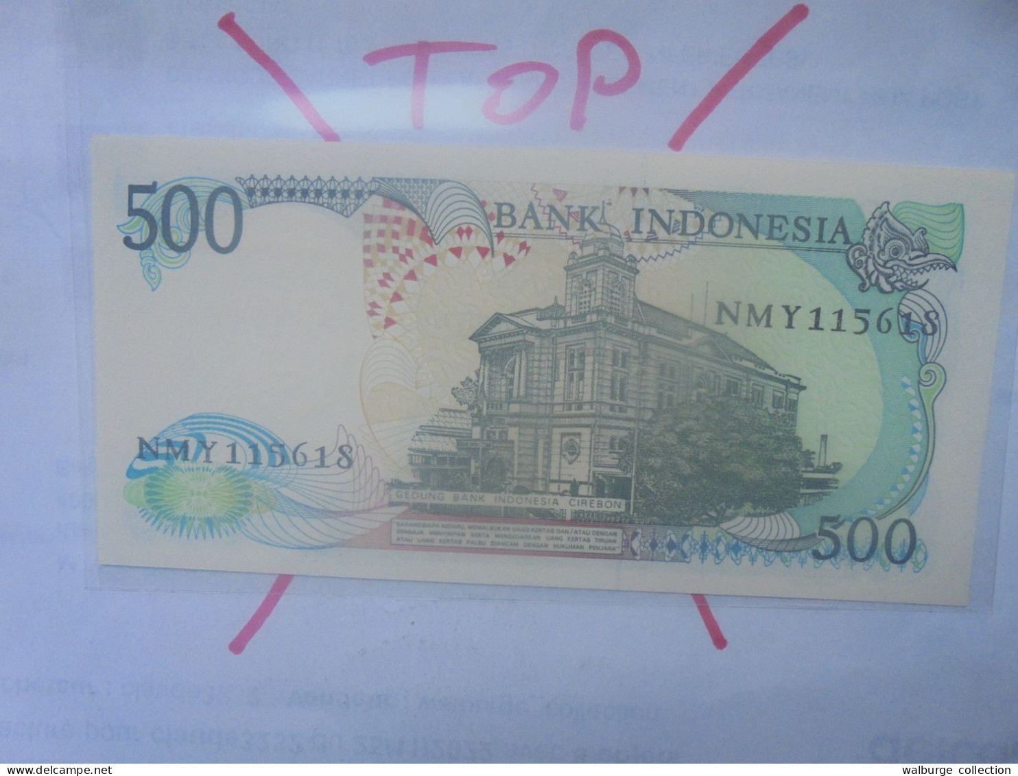 INDONESIE 500 Rupiah ND 1988 Neuf (B.33) - Indonésie