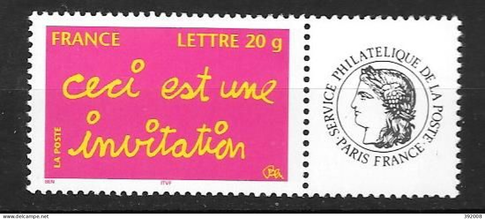 2005 - 3760A- Ceci Est Une Invitation - Sonstige & Ohne Zuordnung
