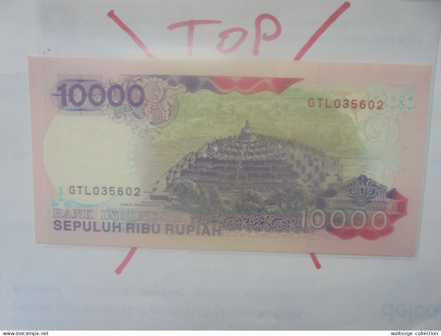 INDONESIE 10.000 Rupiah 1992/94 Neuf (B.33) - Indonesien