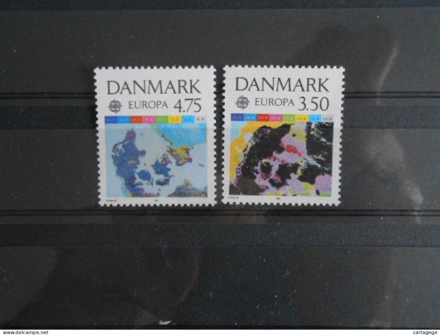 DANEMARK YT 1004/1005 - EUROPA 1991** - Unused Stamps
