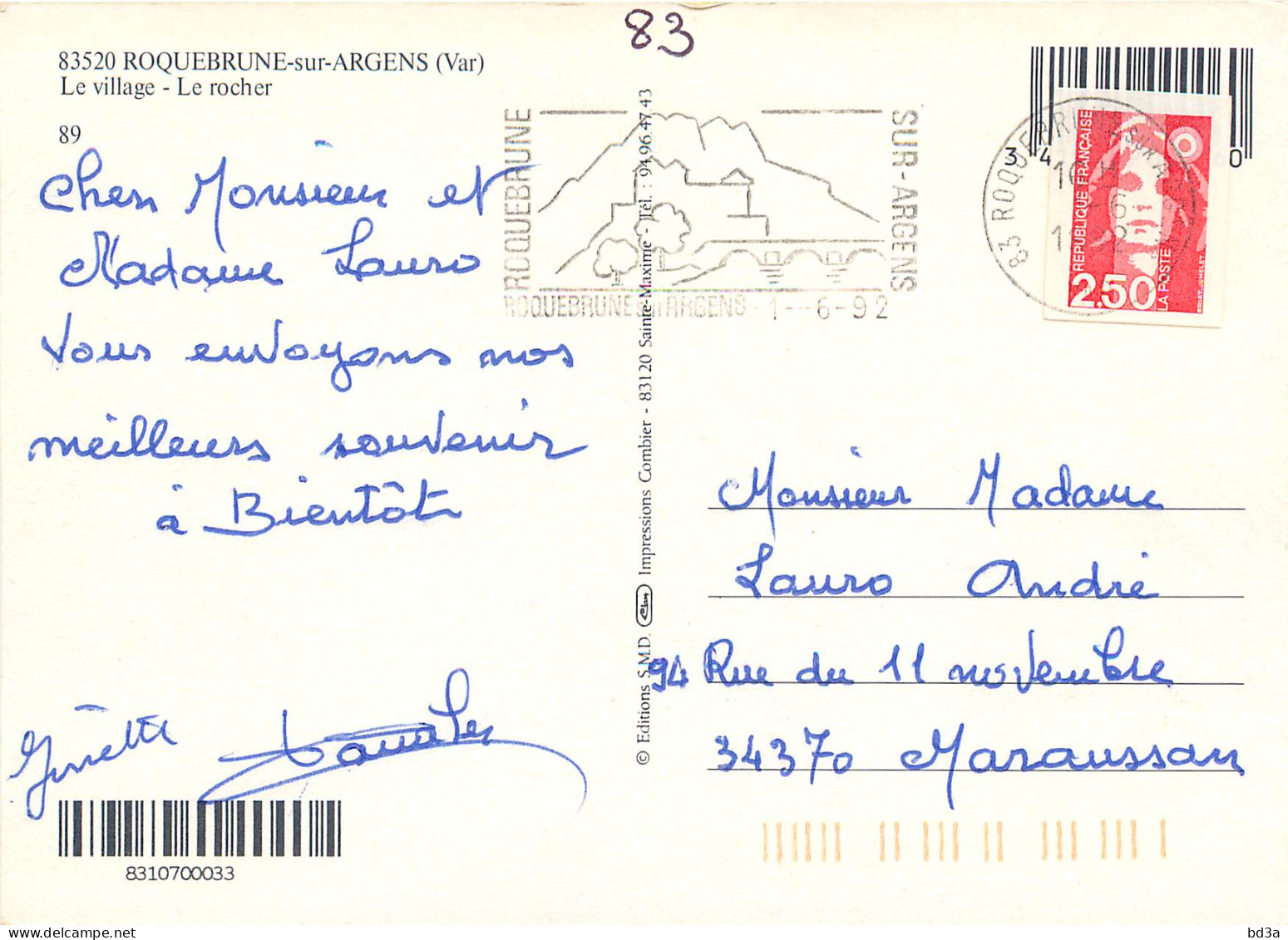 83 - ROQUEBRUNE SUR ARGENS MULTIVUES - Roquebrune-sur-Argens