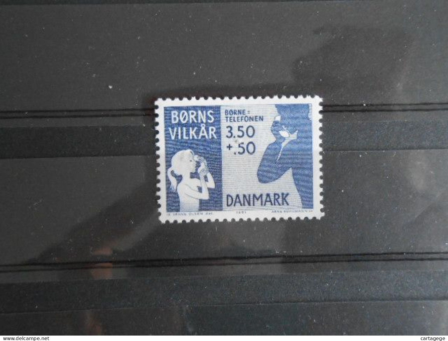 DANEMARK YT 1006 DROITS DE L'ENFANT** - Unused Stamps