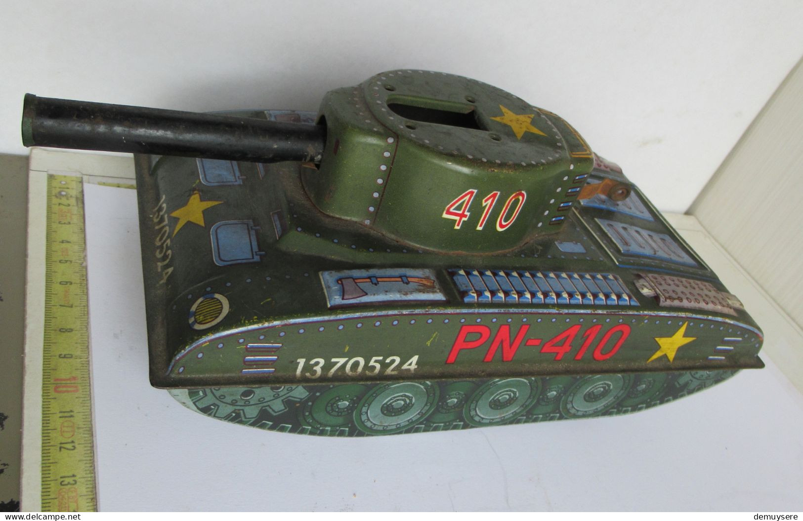 0404 02 - LADE 500 -BLIKKEN TANK - EN ETIN - - Toy Memorabilia