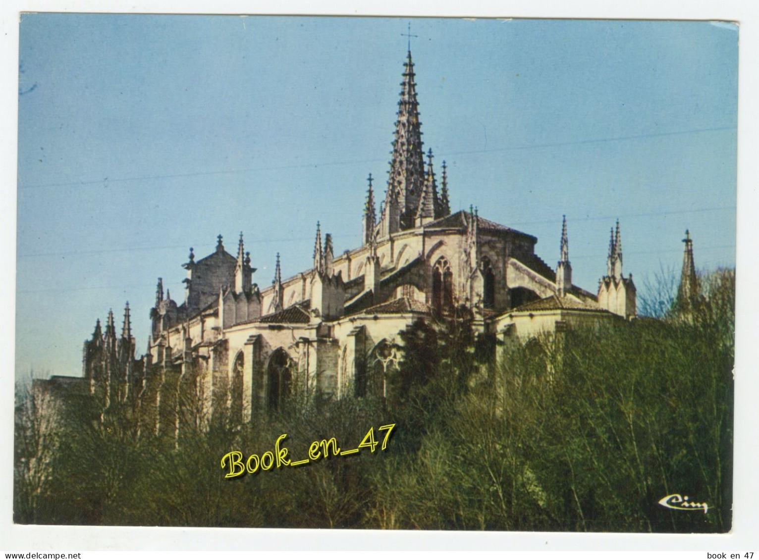 {87405} 33 Gironde Bazas , La Cathédrale Saint Jean - Bazas