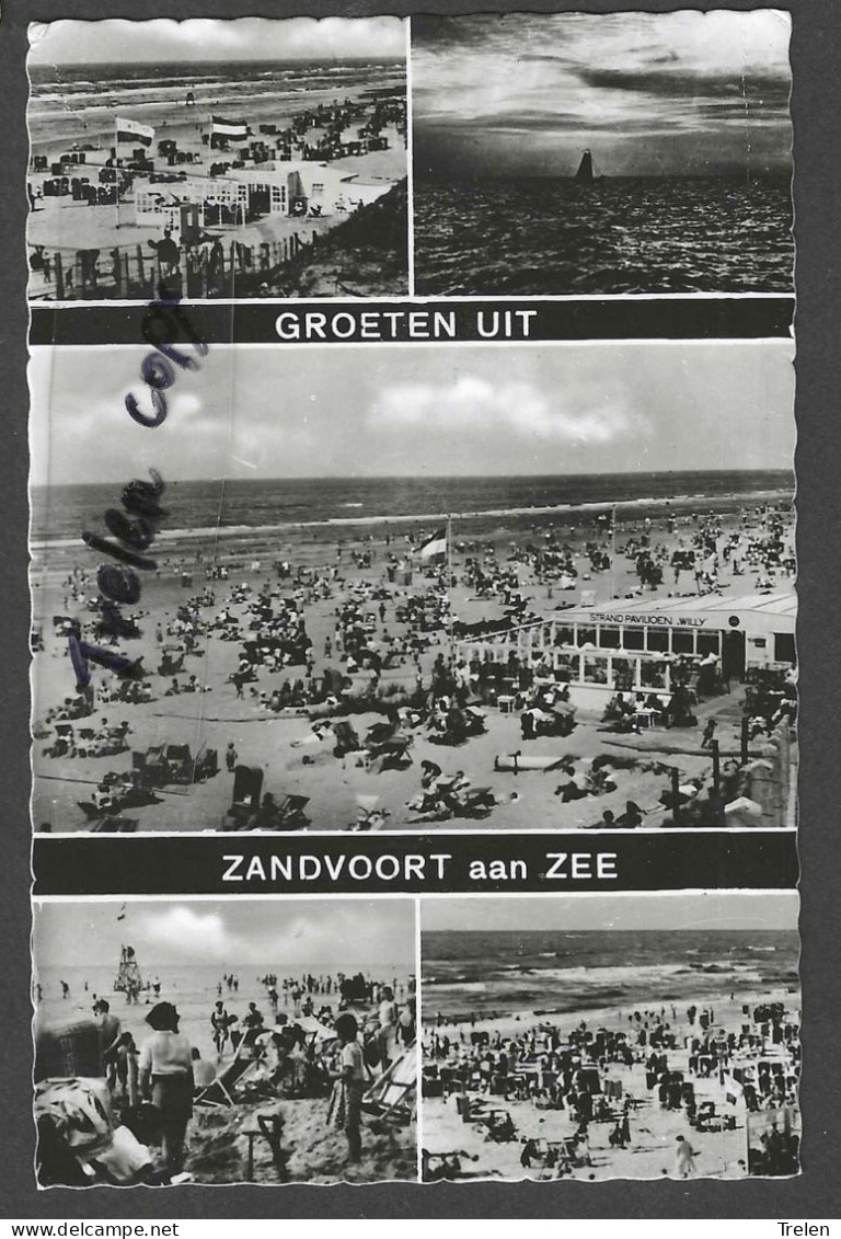 Nederland, Niederlande, Zandvoort, 1963,  Gelaufen, Descritto - Zandvoort