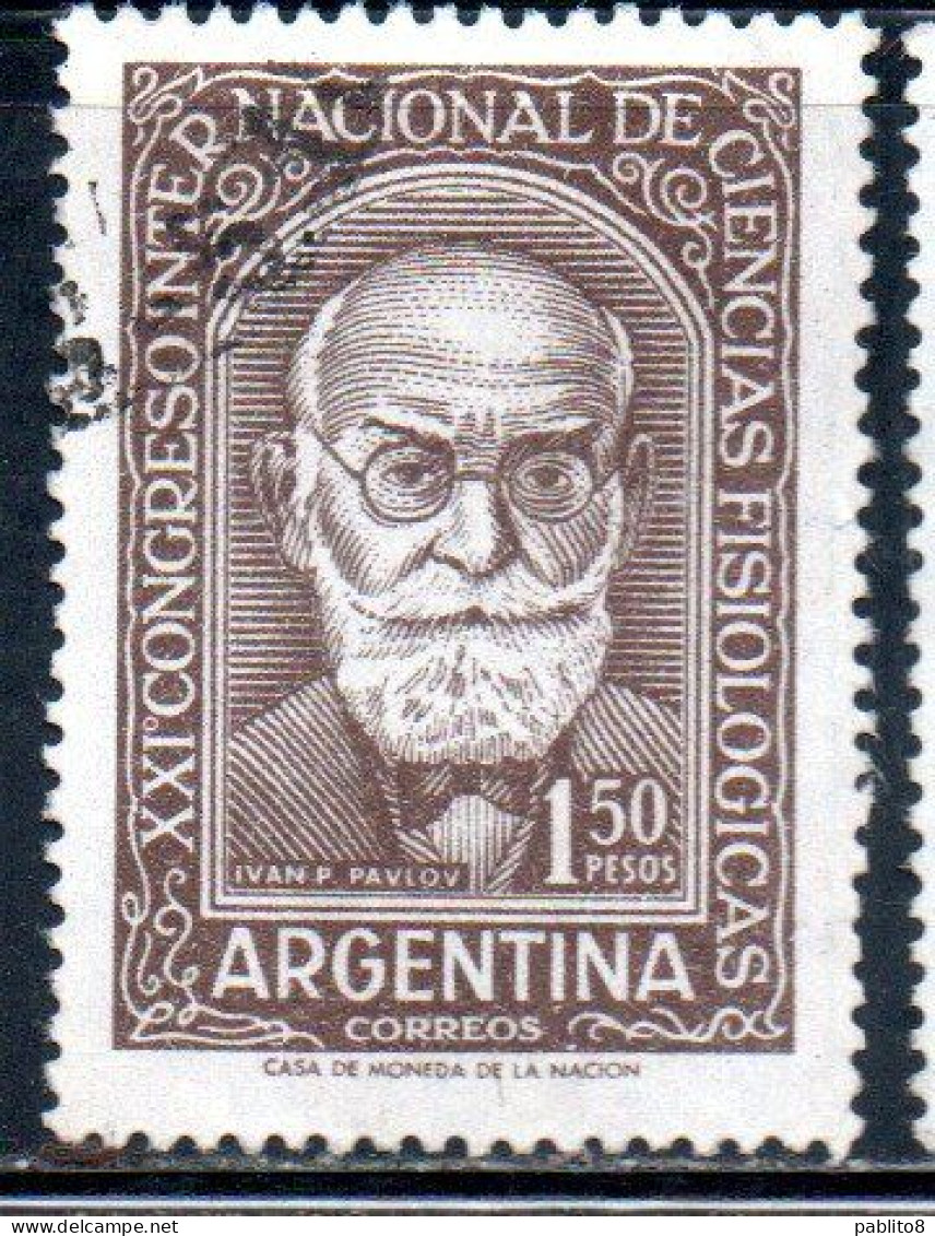 ARGENTINA 1959 INTERNATIONAL CONGRESS OF PHISIOLOGICAL SCIENCES BUENOS AIRES IVAN P. PAVLOV 1.50p USED USADO OBLITERE' - Gebruikt