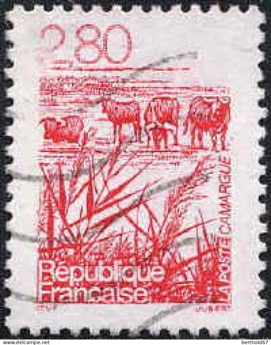 France Poste Obl Yv:2952 Mi:3097 Camargue (Lign.Ondulées) (Thème) - Vacas