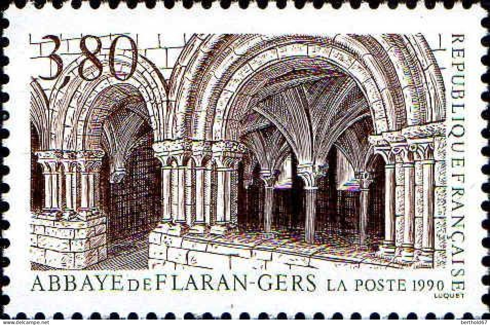 France Poste N** Yv:2659 Mi:2769 Abbaye De Flaran-Gers (Thème) - Klöster