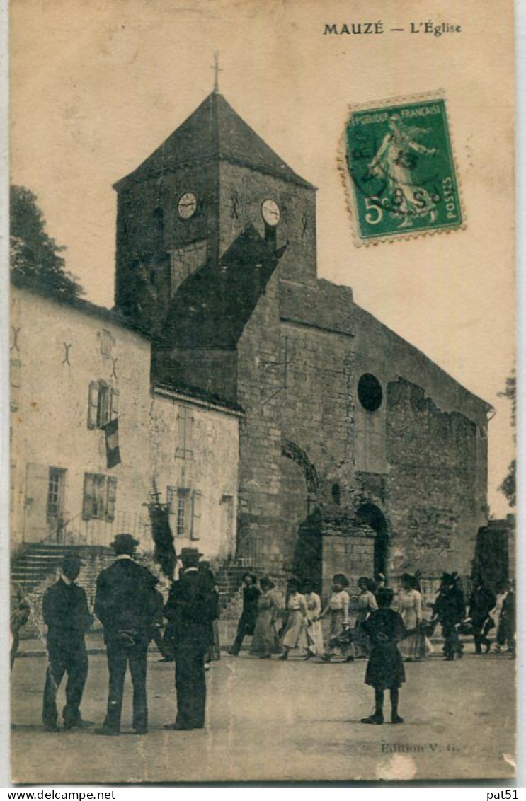 79 - Mauzé : L' Eglise - Mauze Sur Le Mignon