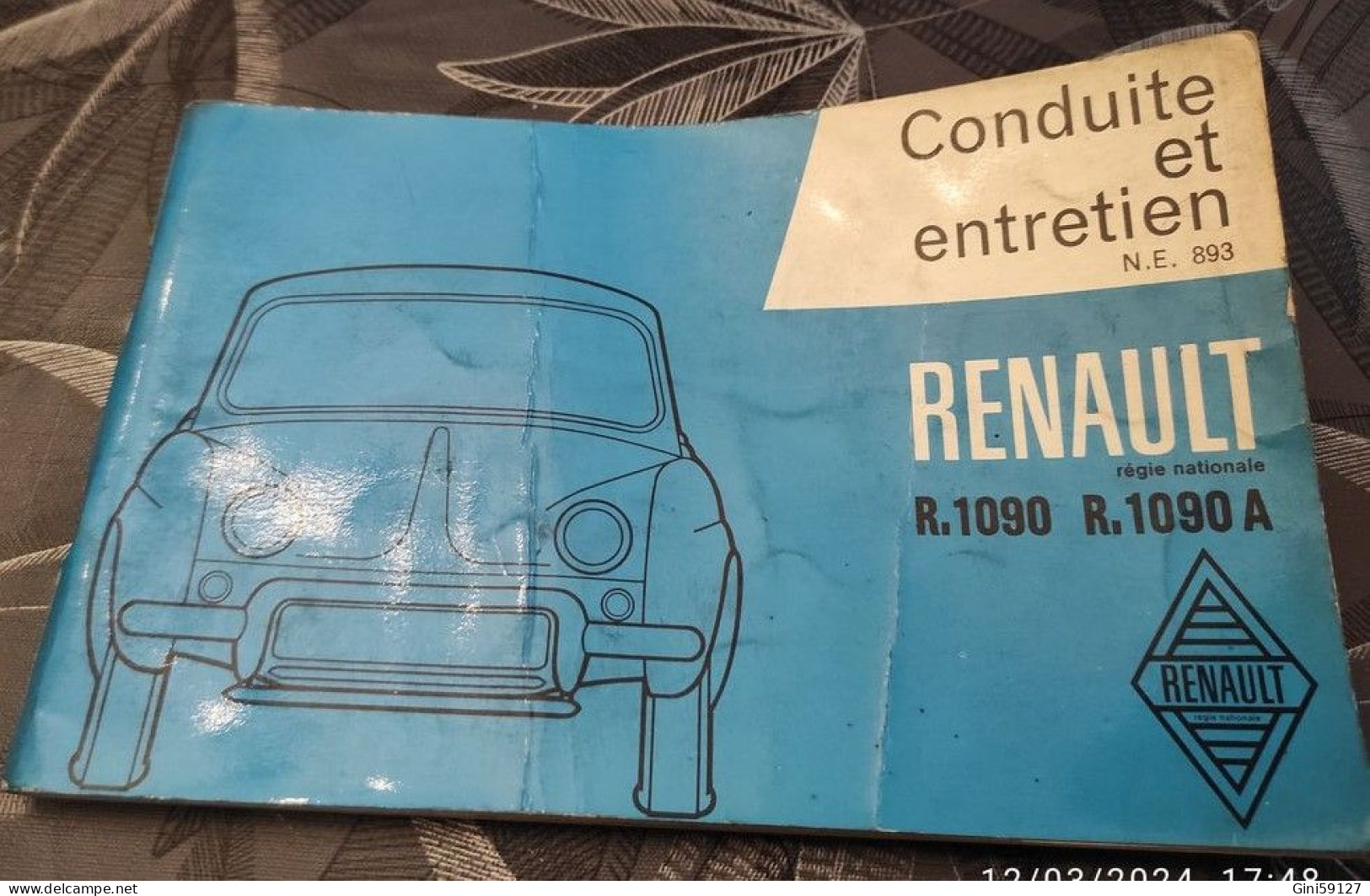 Bouquin Renault Conduite Et Entretien - Voitures
