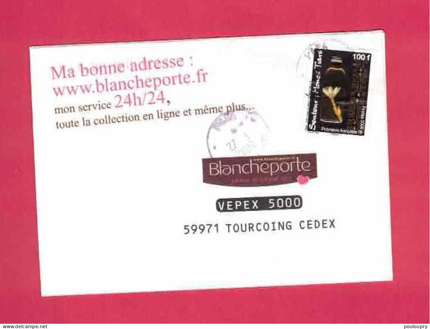 Lettre De 2009 Pour La France - YT N° 843 - Fleur De Tiaré - Monoï - Lettres & Documents