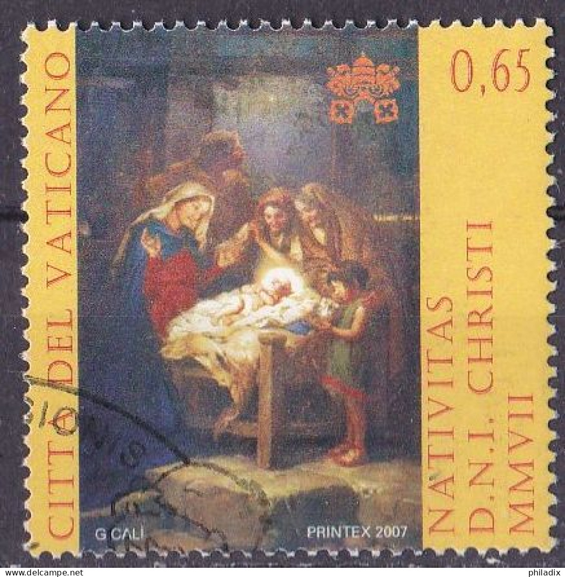 # Vatikan Marke Von 2007 O/used  (A5-2) - Used Stamps