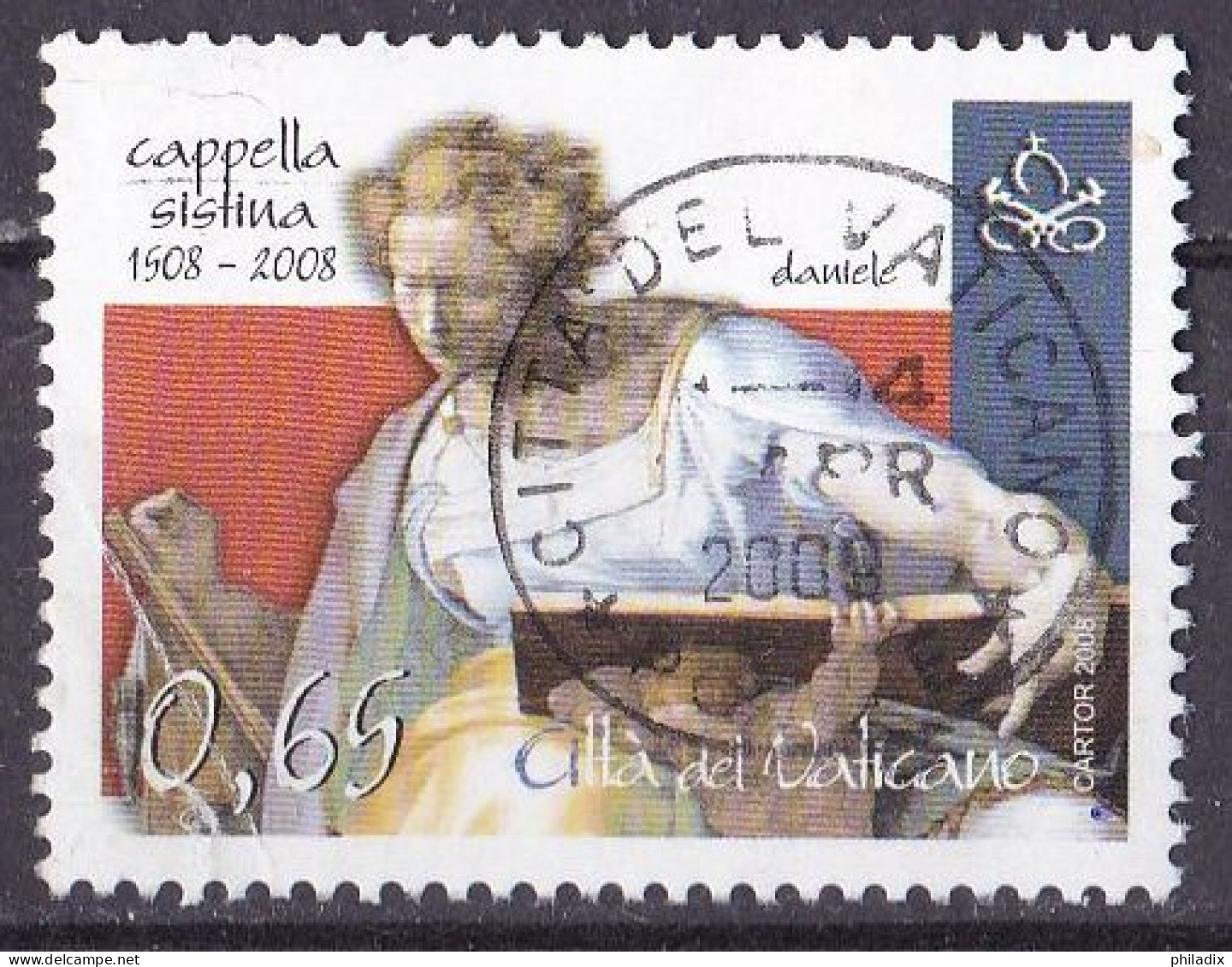 # Vatikan Marke Von 2008 O/used  (A5-2) - Used Stamps