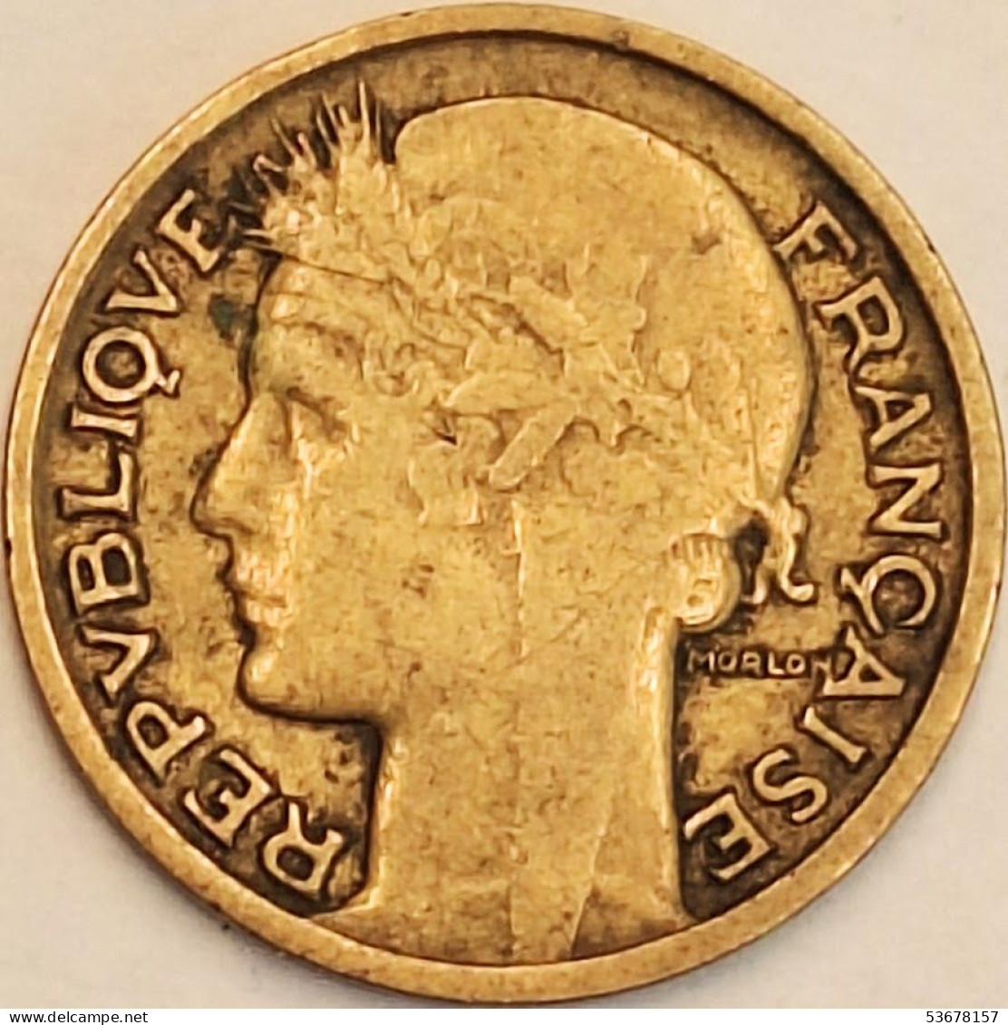 France - 50 Centimes 1932 Closed 9, KM# 894.1 (#4045) - 50 Centimes