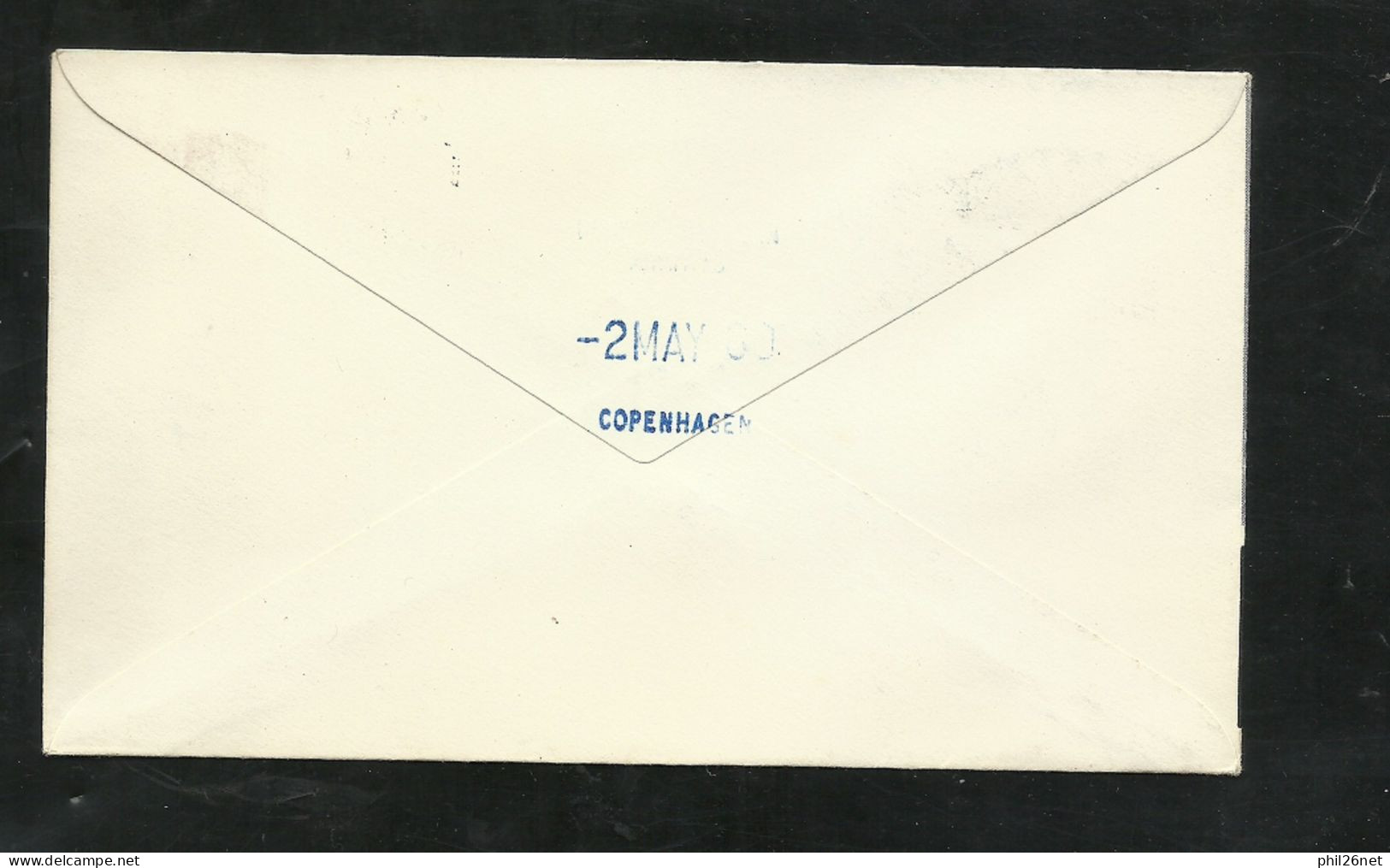 UK Lettre BEA  Comet 4B  1ère Liaison Aérienne Londres Le 01/05/1960 Pour Copenhague  Le 02/05/1960 N°  270 + Flamme  TB - Lettres & Documents