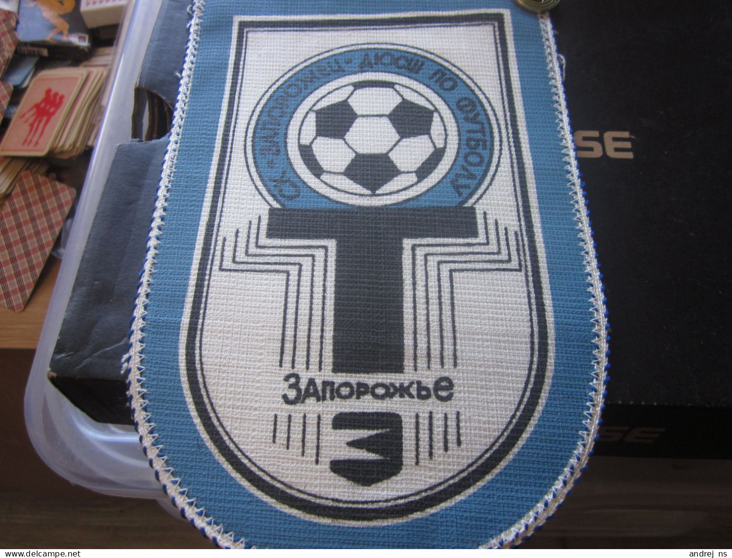 Football SK Zaporozec Falg Pin - Habillement, Souvenirs & Autres