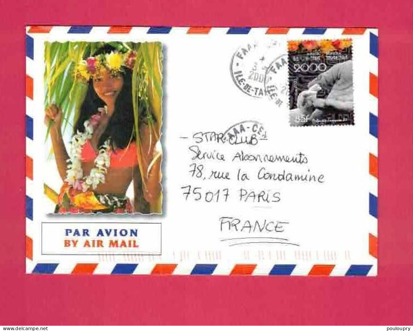 Lettre De 2000 Pour La France - YT N° 610 - Mains - Briefe U. Dokumente