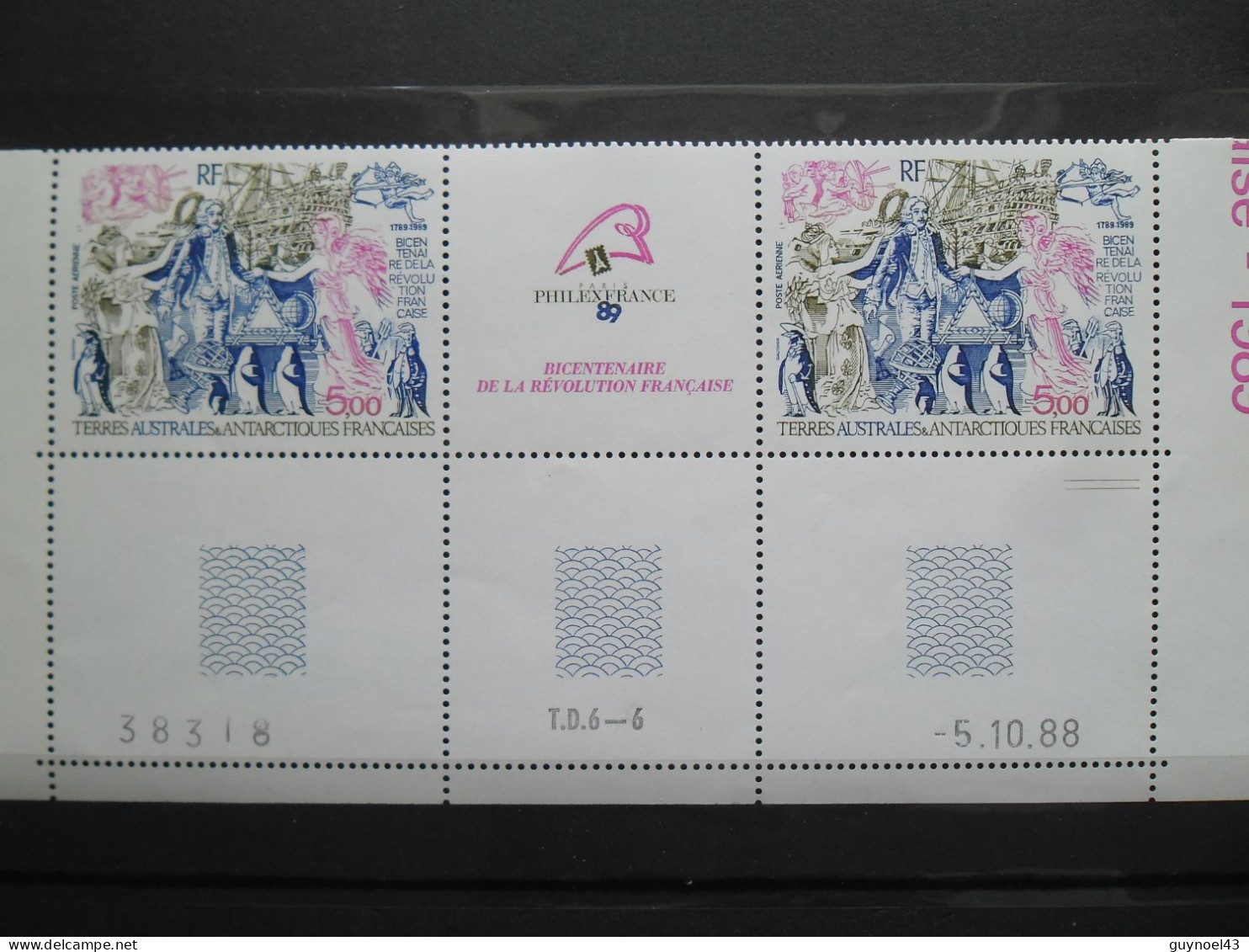 1989 Y/T N° PA107A  Daté 05-10-88 " Philex-France 1989 " Neuf*** - Neufs