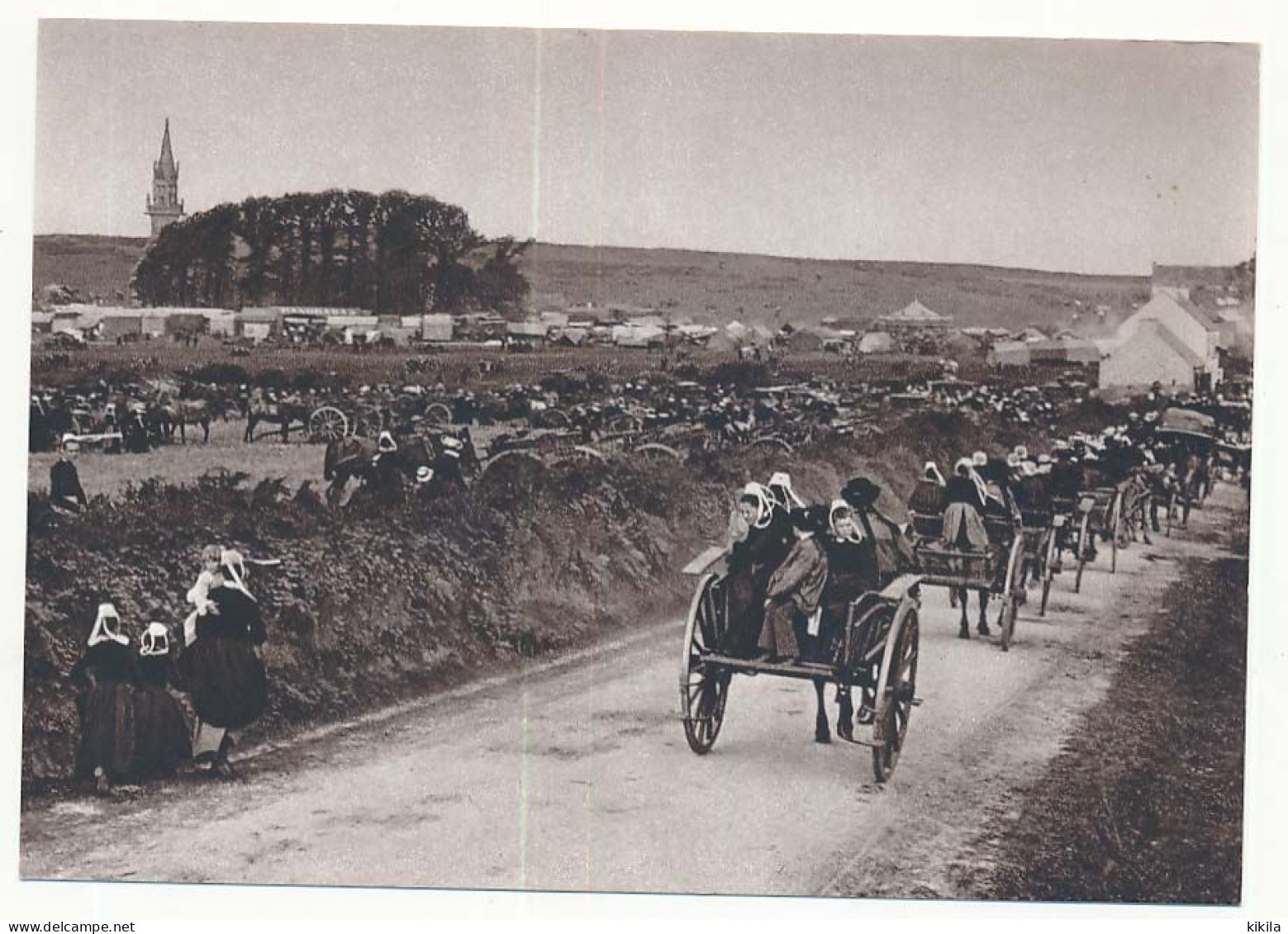 CPSM / CPM 10.5 X 15 Finistère PLONEVEZ-PORZAY Sainte-Anne-la-Palud En Route Pour Le Pardon - Plonévez-Porzay