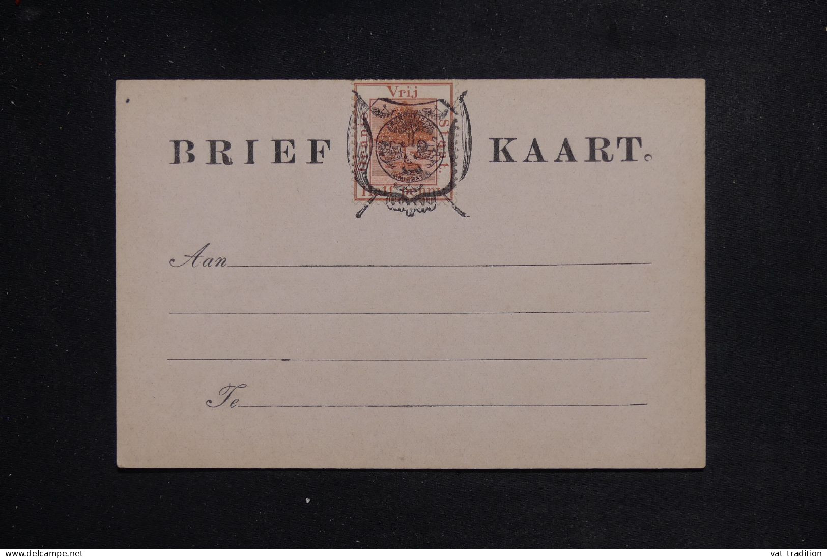 ORANGE - Carte Précurseur  Non Utilisé - L 151160 - Oranje-Freistaat (1868-1909)