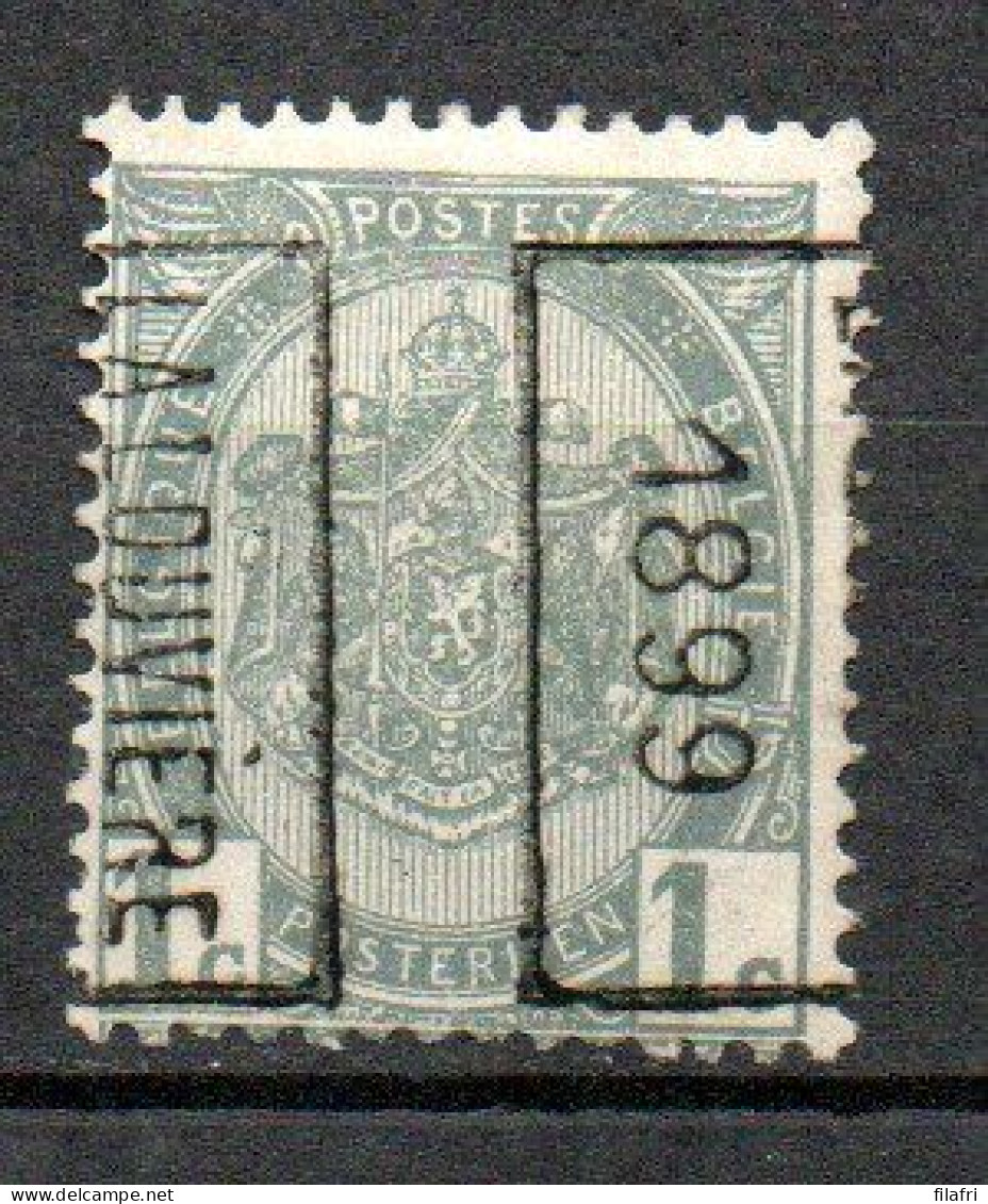 218 Voorafstempeling Op Nr 53 - LA LOUVIERE 1899 - Positie B - Roller Precancels 1894-99