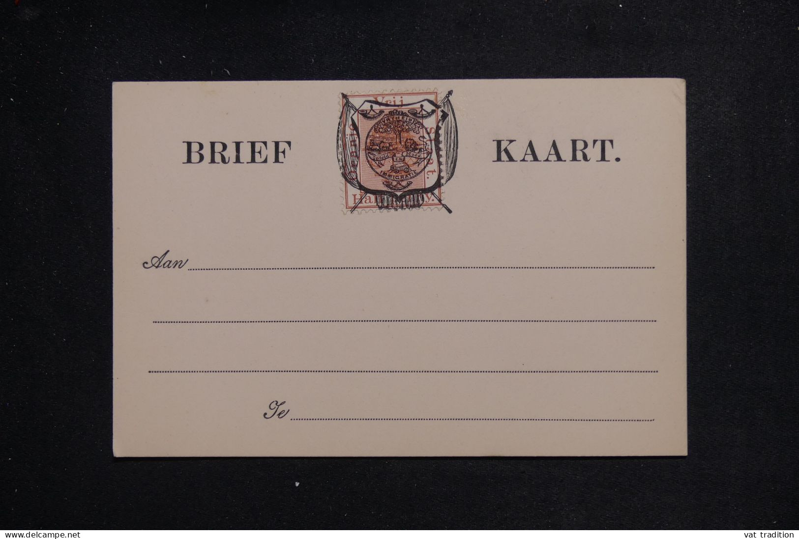 ORANGE - Carte Précurseur  Non Utilisé - L 151163 - Oranje Vrijstaat (1868-1909)