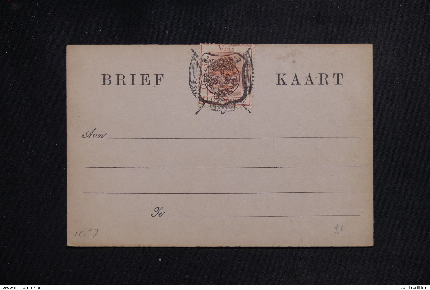ORANGE - Carte Précurseur  Non Utilisé - L 151164 - Oranje-Freistaat (1868-1909)